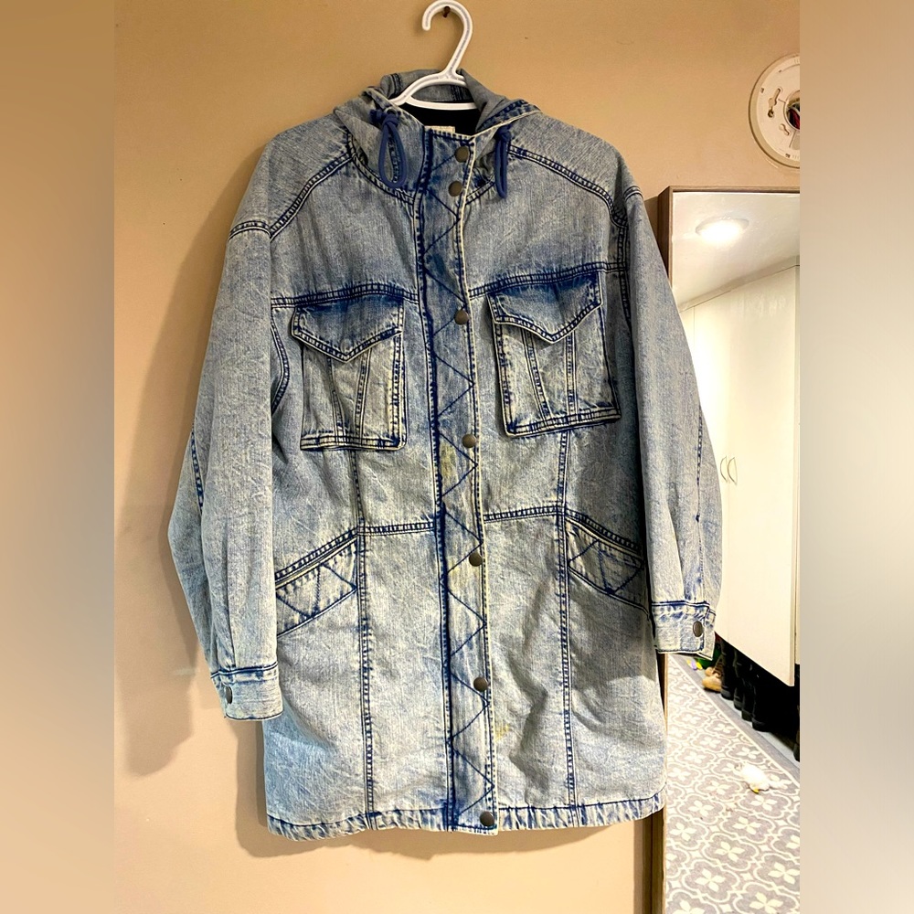 Garage denim coat